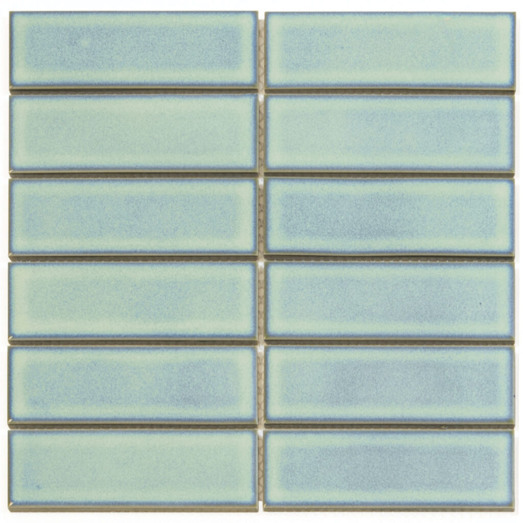Barcelona Rectangle AF45125 Glossy Turquoise mosaic