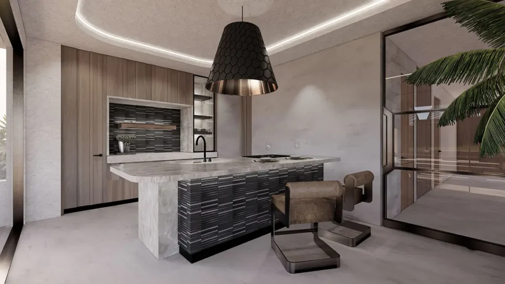 Interior Render The Mosaic Factory by Osiris Hertman - Carbon Shades of Gray SEF-OH-MIX-1